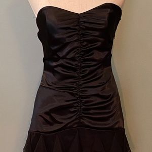 Jessica McClintock Strapless Ruffle Dress Size 7/8